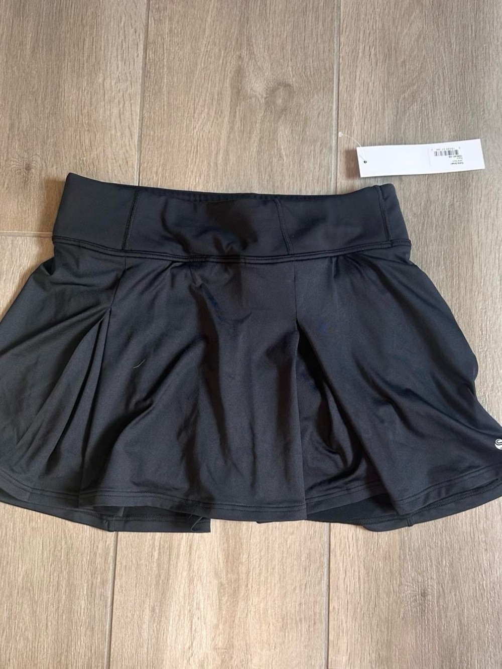 SkirtSports Black Athletic Skort with Built-In Shorts